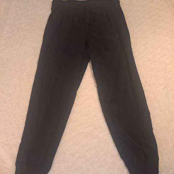 Lou & Grey Women's Navy Cargo Joggers Sz M - Picture 1 of 7